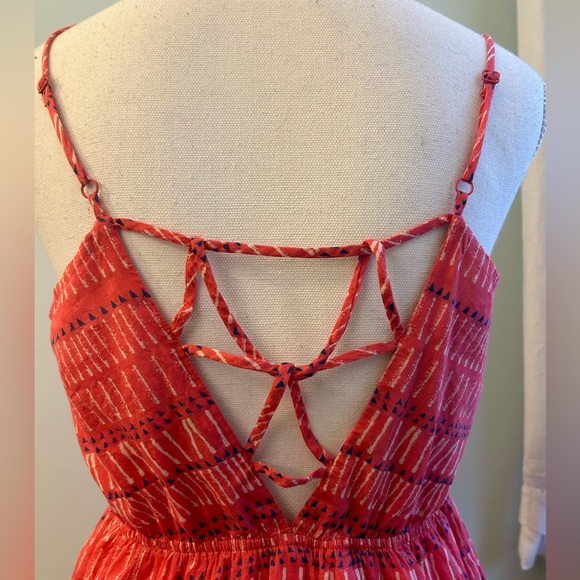 BCBGeneration Sundress with Lace-up Detail on Back - Picture 4 of 9
